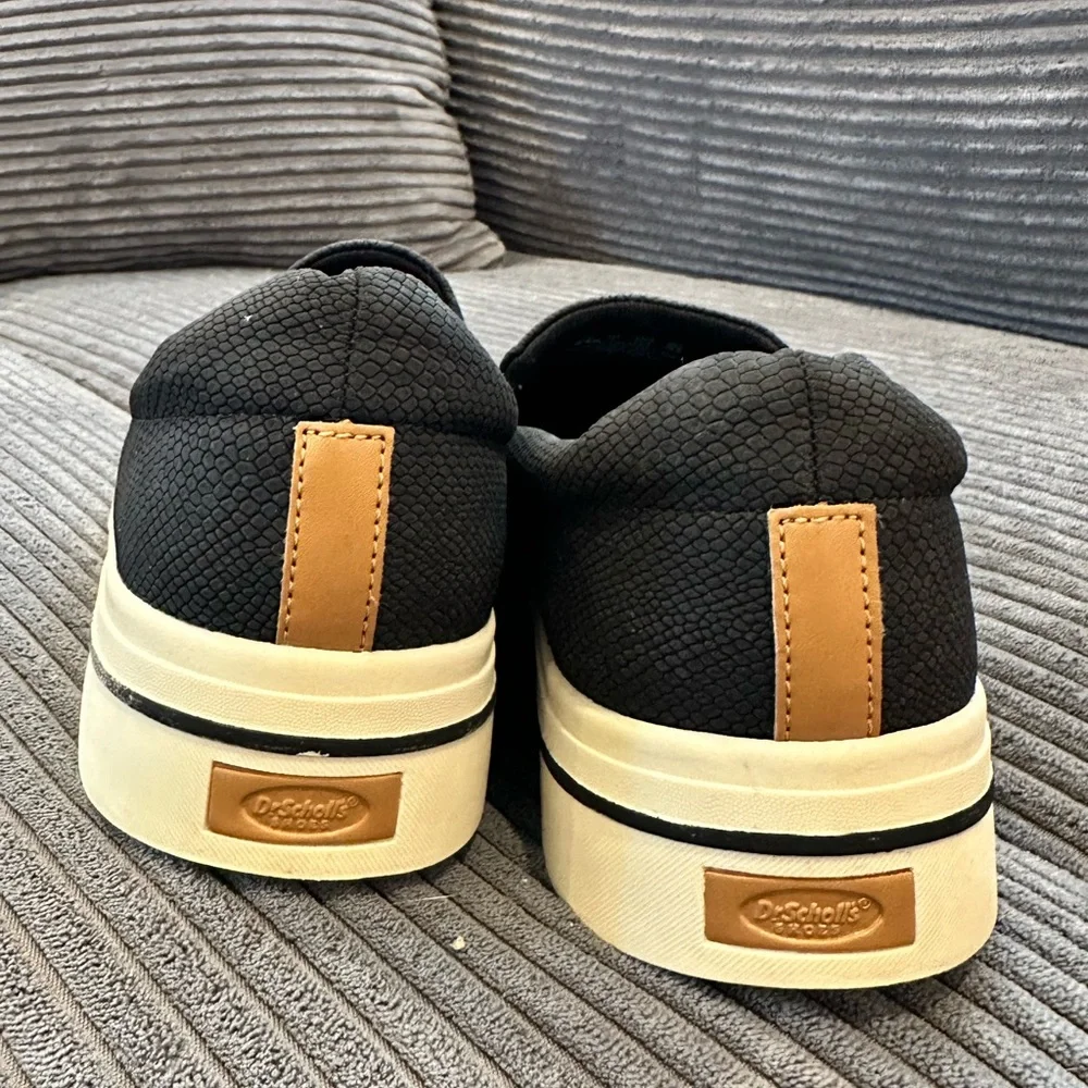 Dr. Scholls Happiness Slip On Sneaker - Black Synth - Size 9.5 - Picture 9 of 11